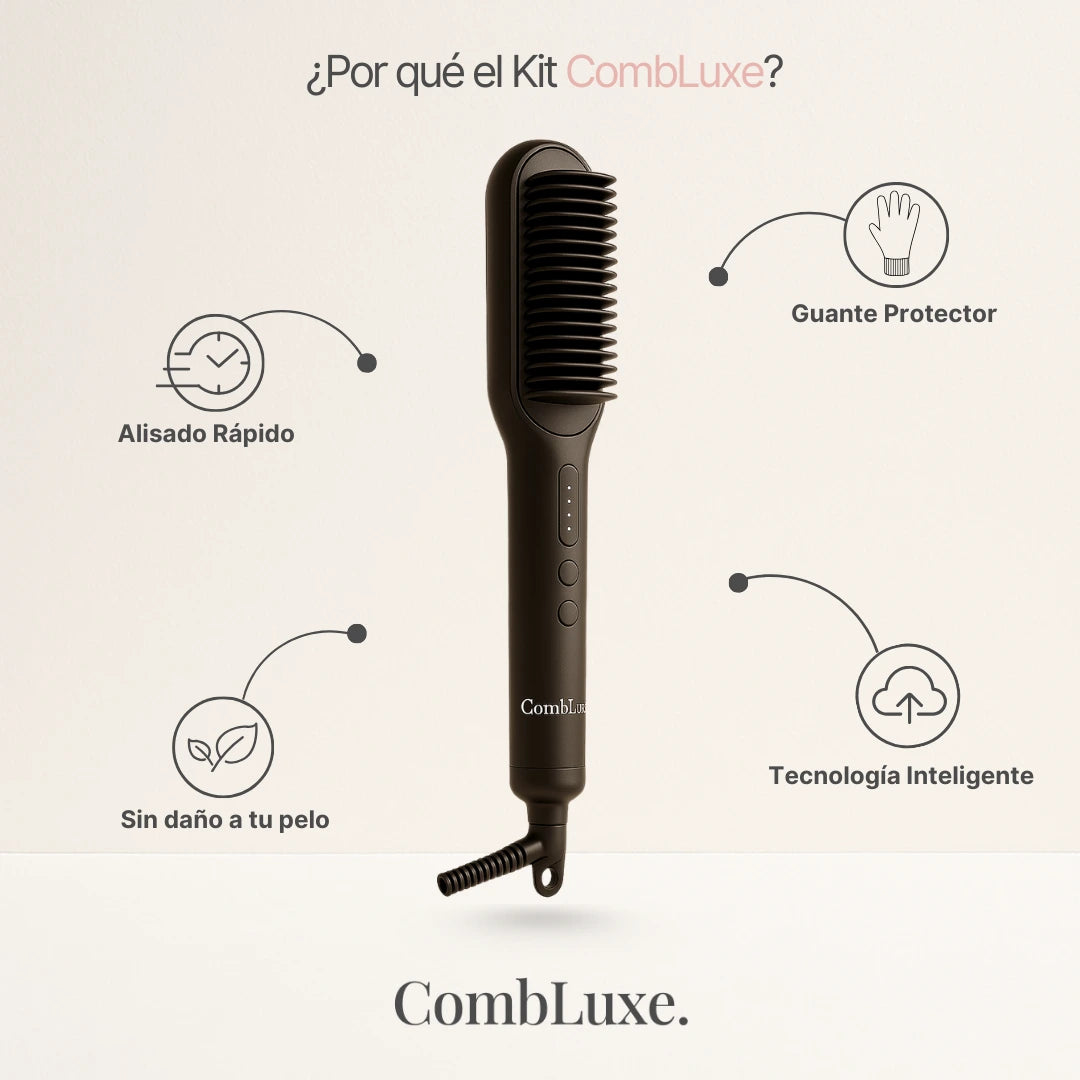 CombLuxe™ – Kit de Alisado Profesional